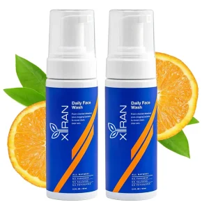 Custom Logo Orange Foaming Face Wash